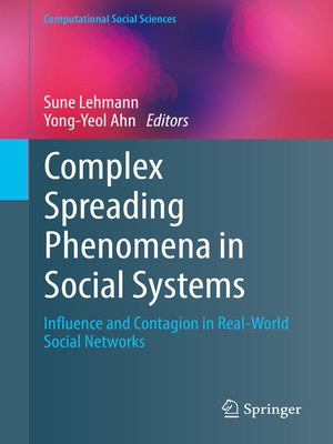 cover image of Complex Spreading Phenomena in Social Systems